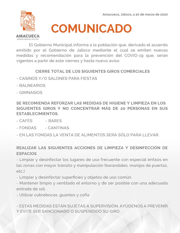 COMUNICADO